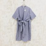 <span class="title">R&D.M.Co- / ストライプカシュクールワンピース / 買取8000円</span>