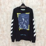 <span class="title">OFF-WHITE / DIAG CARAVAGGIO CREWNWCK / 買取18000円</span>